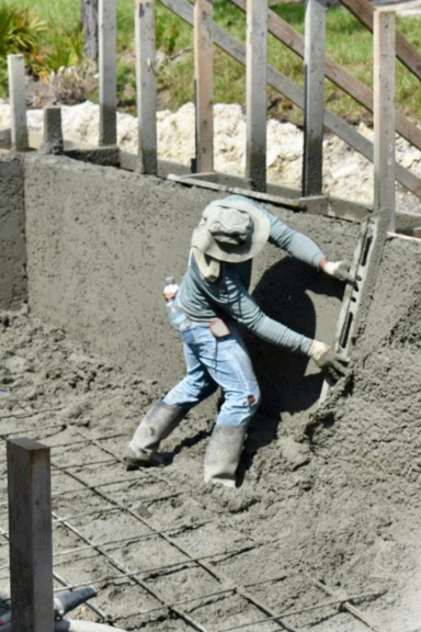 Pool Construction Process