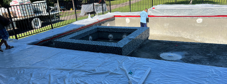 Plastering of Pool